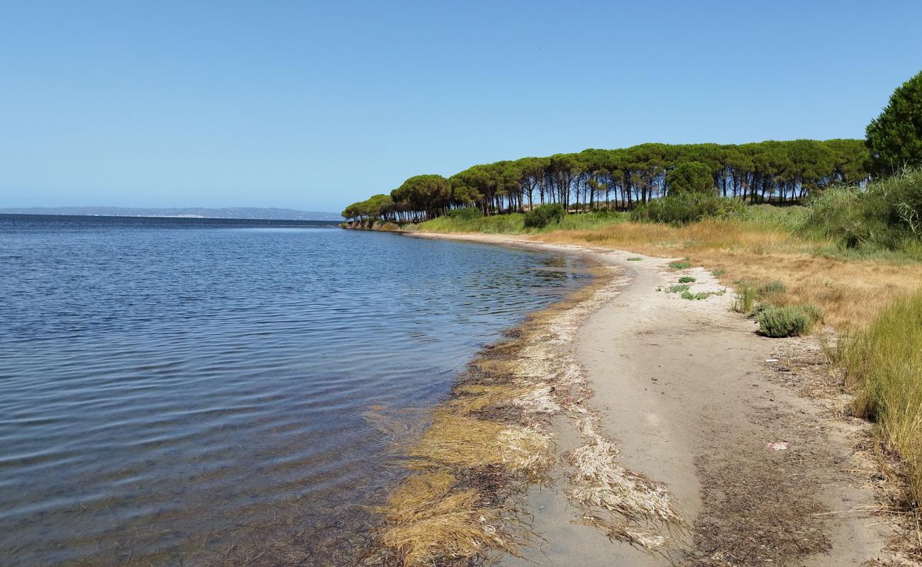 Фото Spiaggia di Corongiuali с светлый песок поверхностью