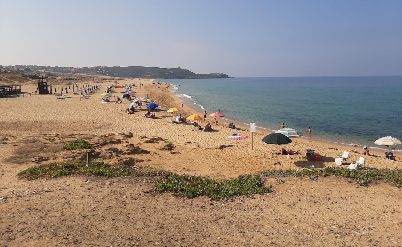 Фото Spiaggia di Pistis с светлый песок поверхностью