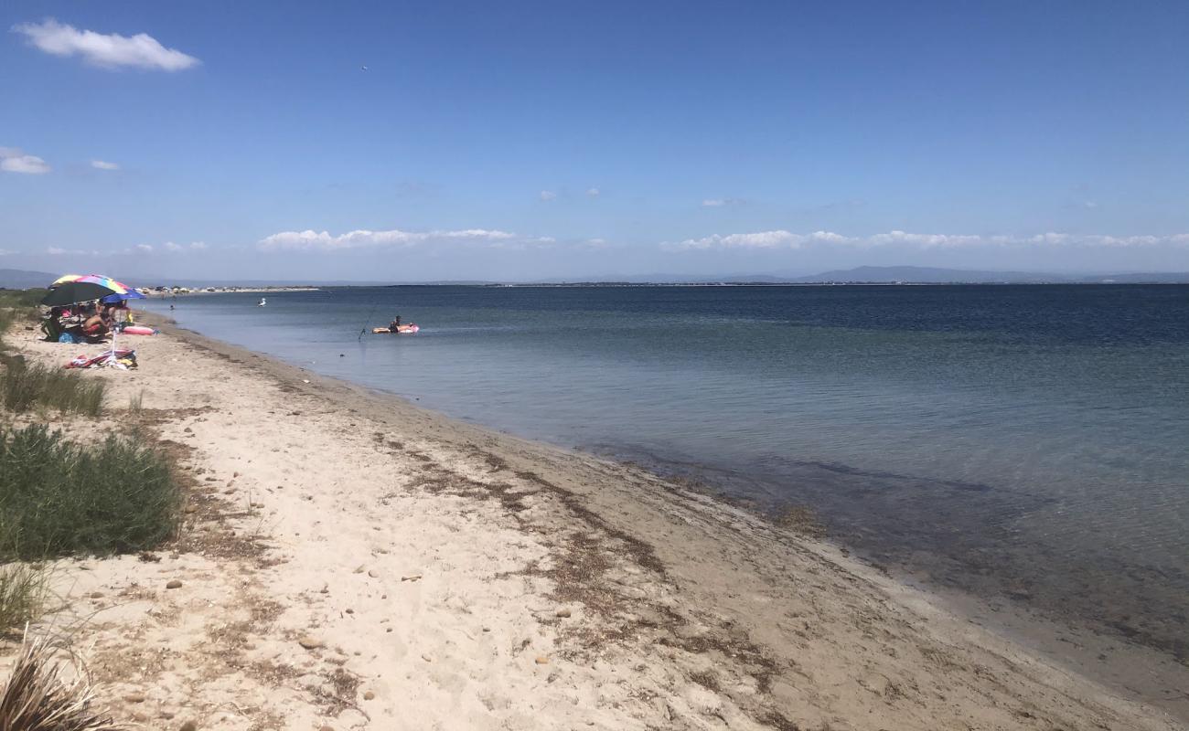 Фото Spiaggia di Mare Morto с светлый песок поверхностью