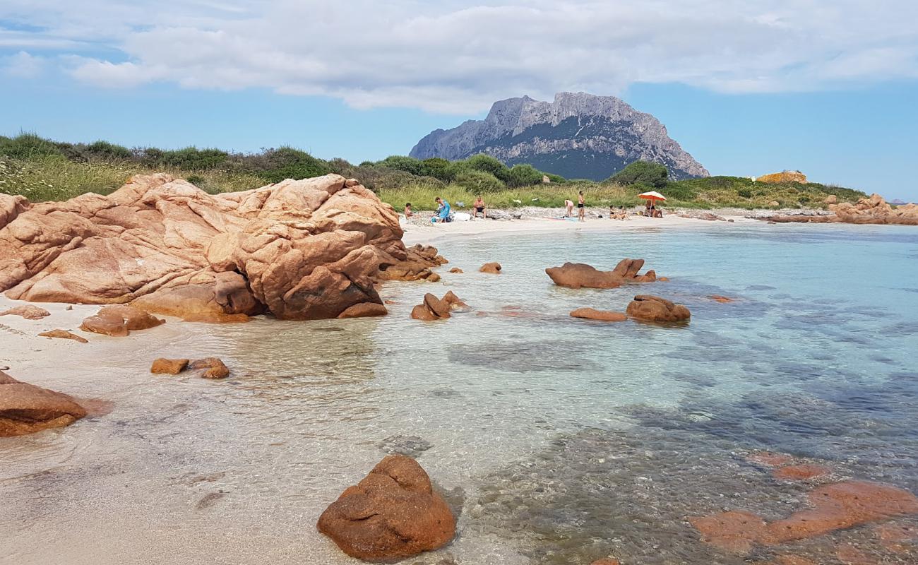 Фото Spiaggia dell'Isola Piana с светлый песок поверхностью