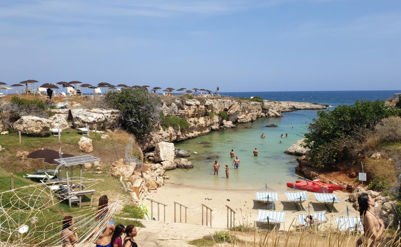 Фото Lido Marza Monopoli с светлый песок поверхностью