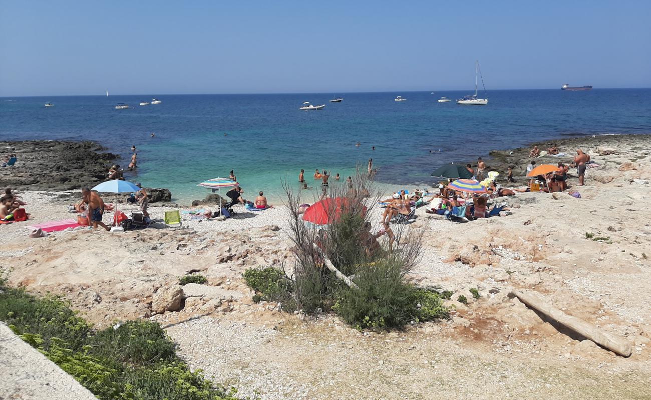 Фото Spiaggia di Calette del Clio с светлая галька поверхностью