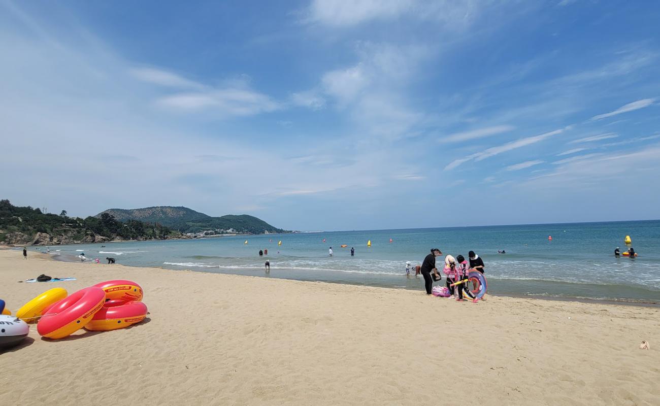 Фото Chilpo Beach с светлый песок поверхностью