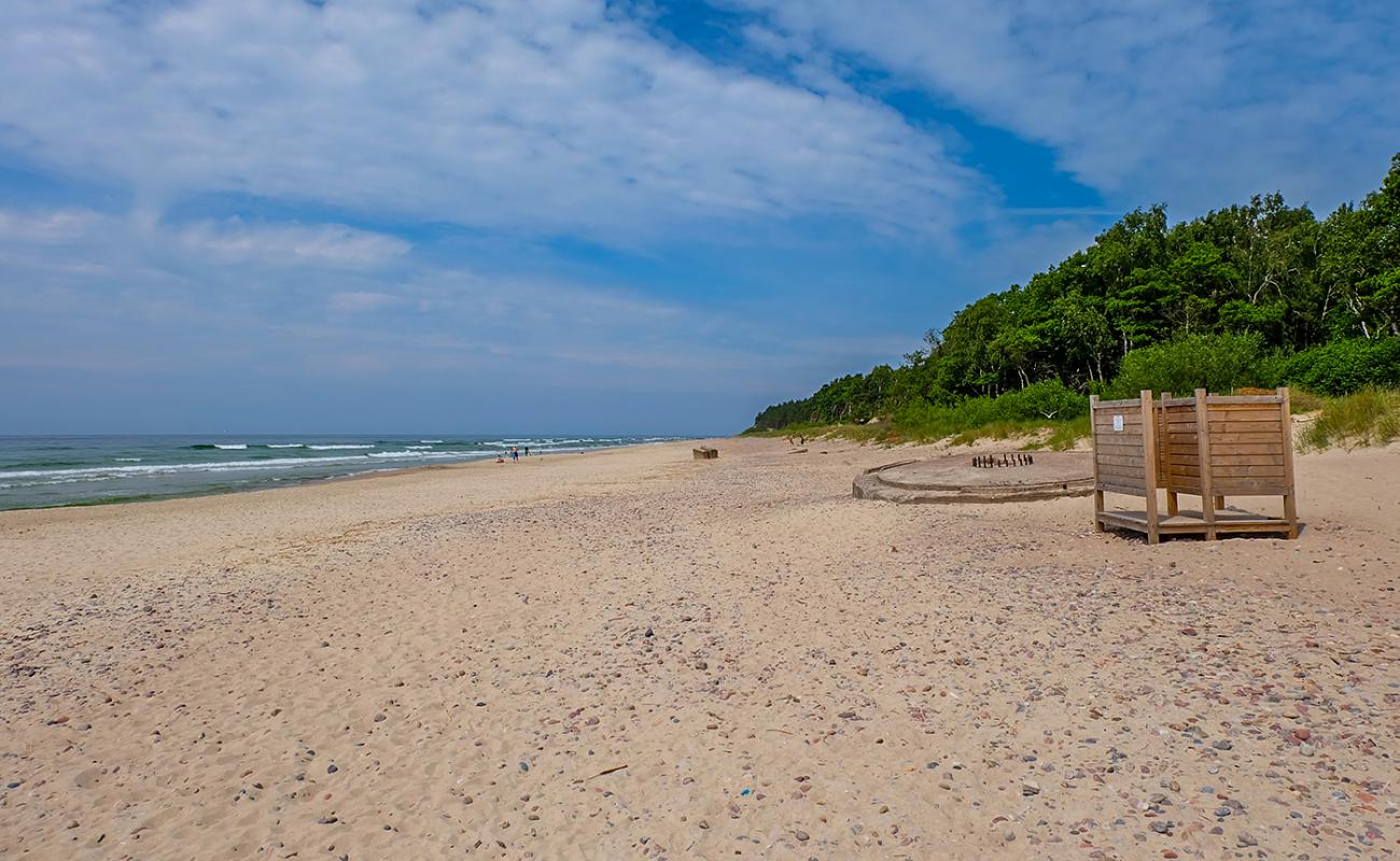 Фото Giruliai naturist beach с светлый песок поверхностью