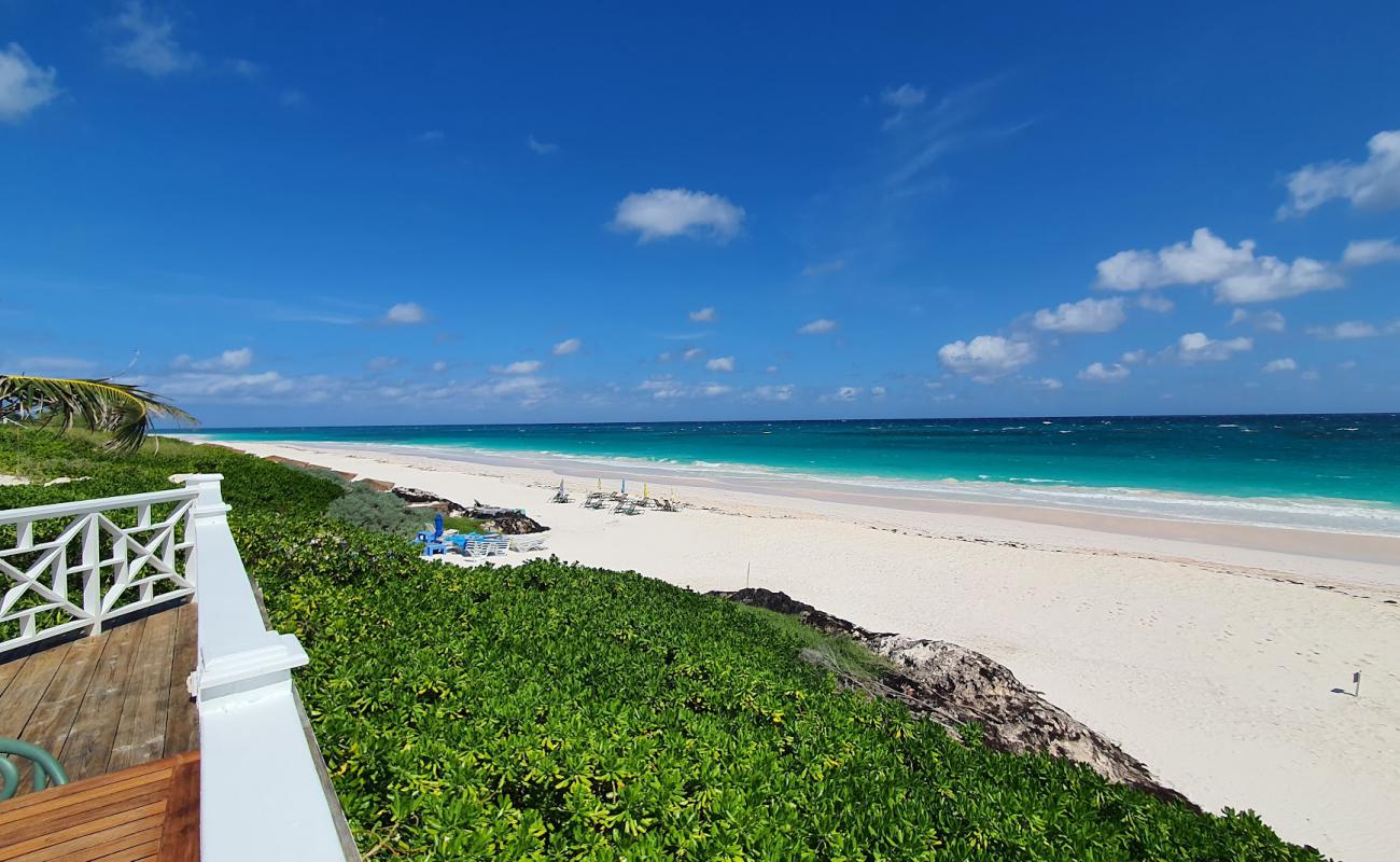 Фото Pink sands beach с розовый песок поверхностью