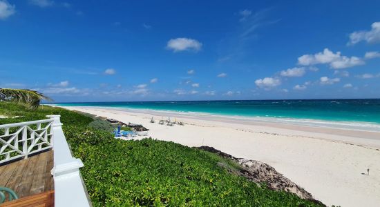 Pink sands beach