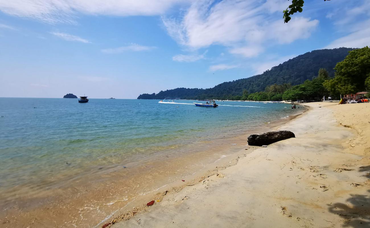 Фото Bogak Beach с светлый песок поверхностью