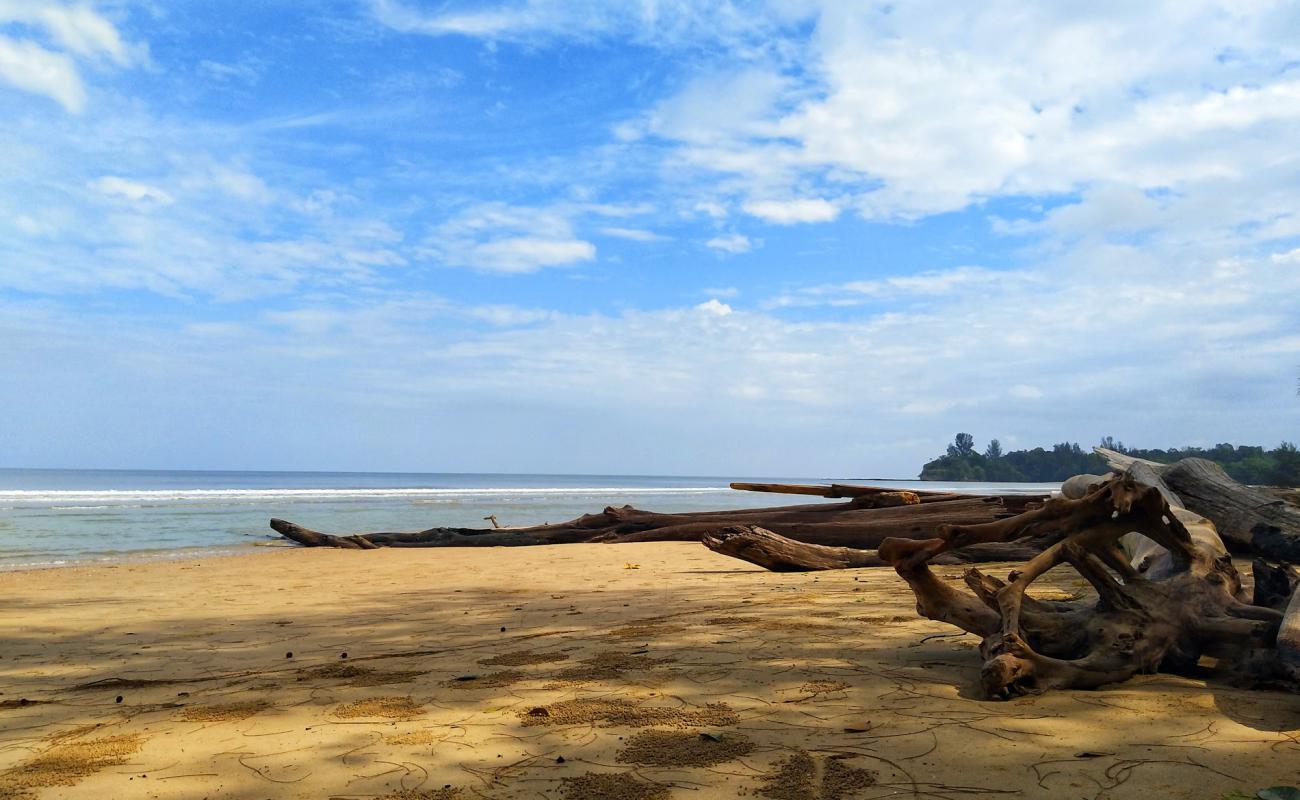 Фото Kuala Nyalau Beach с серый песок поверхностью