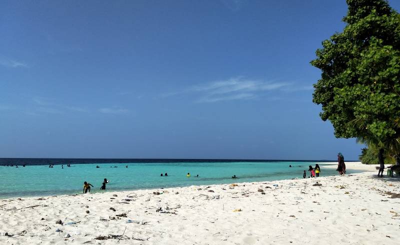 Фото Mulah beach с светлый песок поверхностью