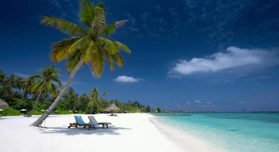 Kanifushi Island Beach