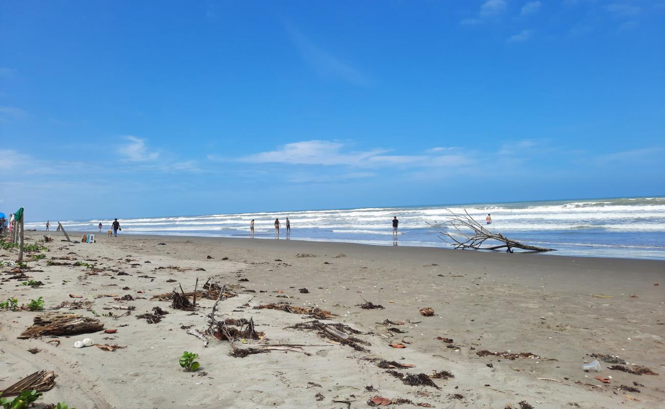 Фото Playa La Bocana de Rancho с светлый песок поверхностью