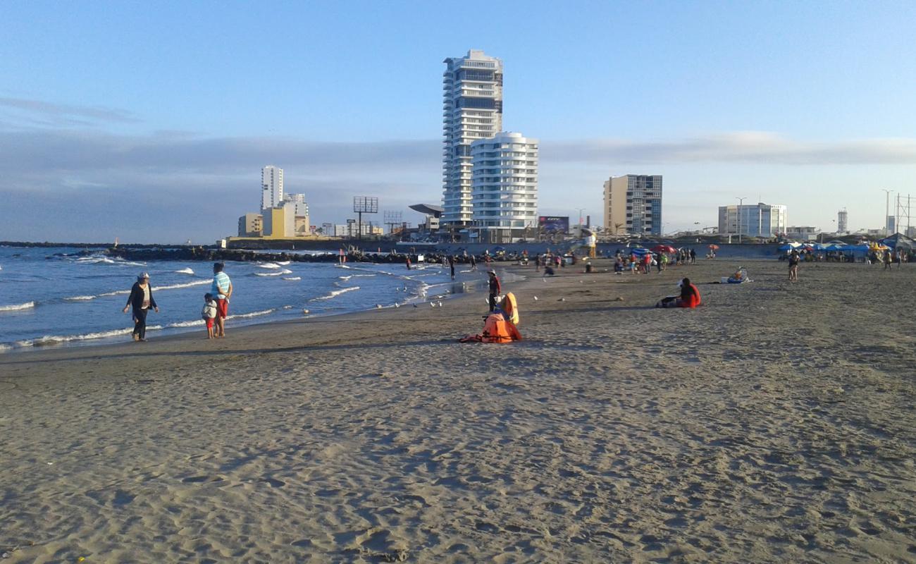 Фото Playa la Bamba с светлый песок поверхностью