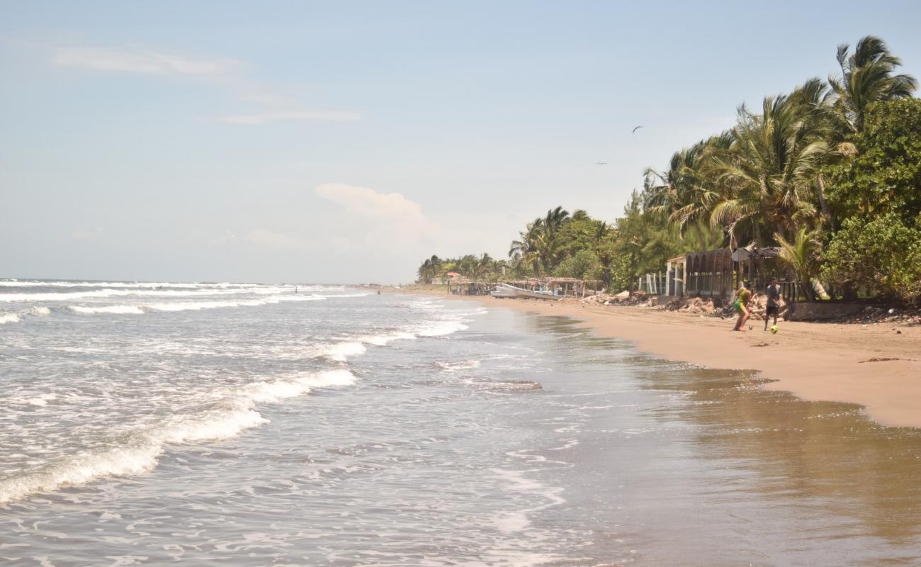 Фото Playa Mata de Uva с серый песок поверхностью