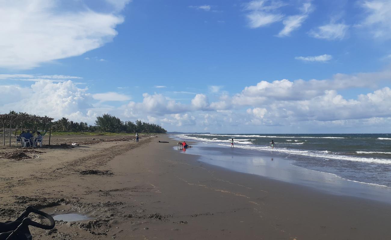 Фото Playa Jicacal Pajapan с светлый песок поверхностью