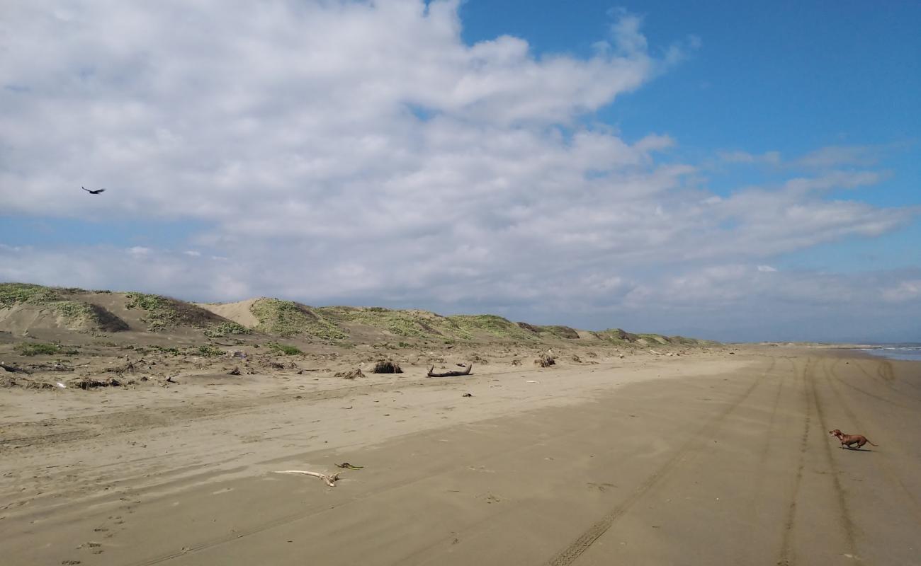 Фото Playa las dunas с светлый песок поверхностью