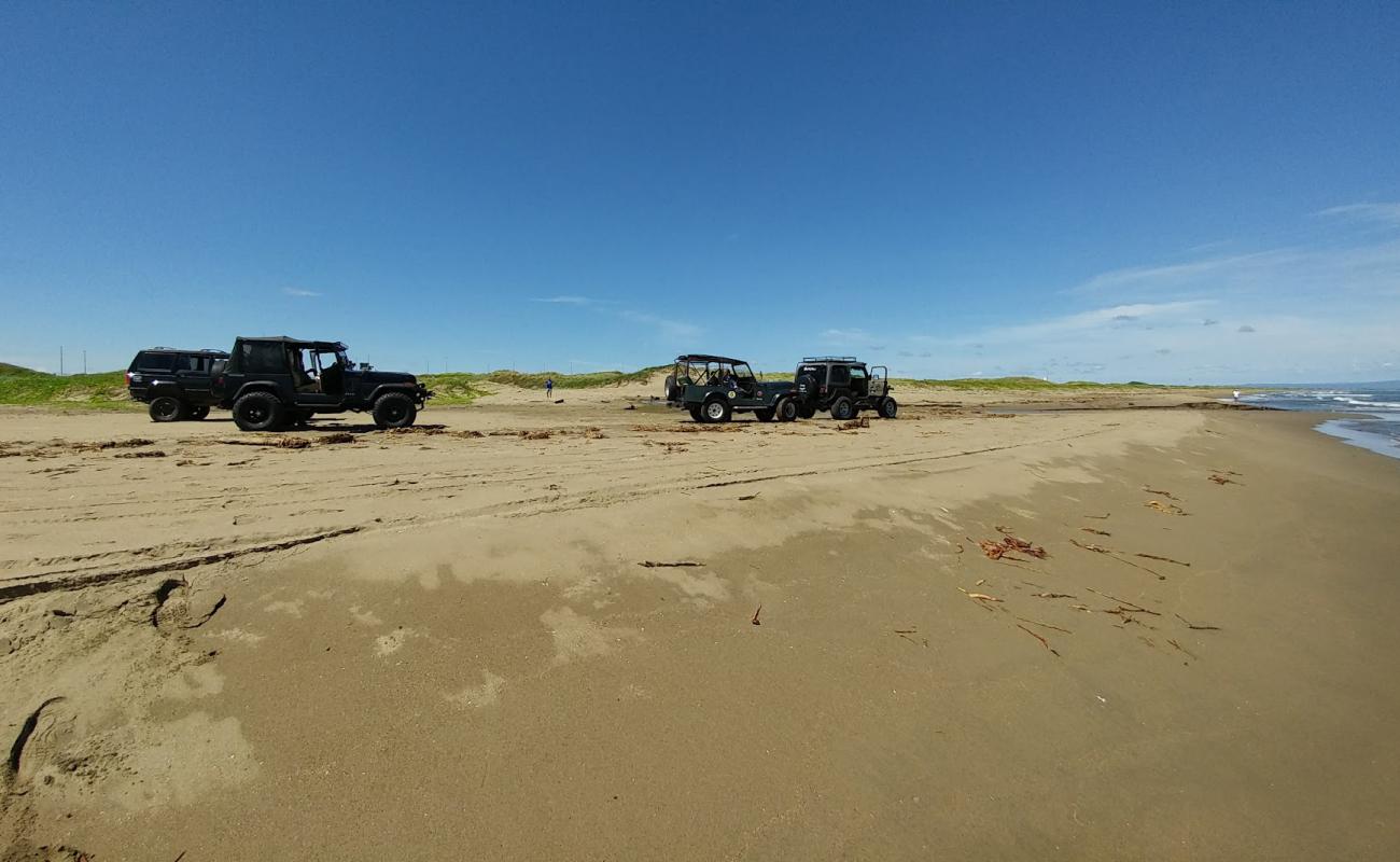 Фото Playa El Tesoro с светлый песок поверхностью