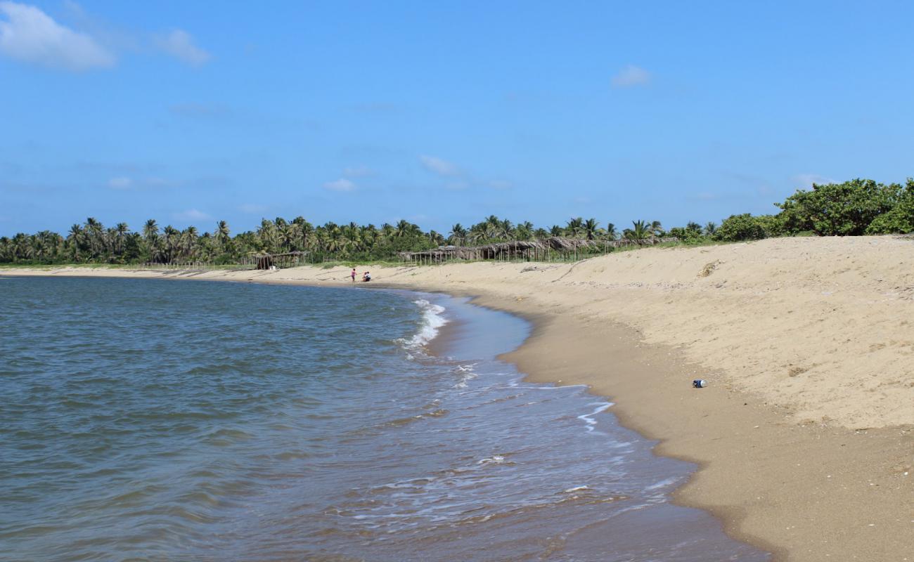 Фото Playa Acapulquito с светлый песок поверхностью