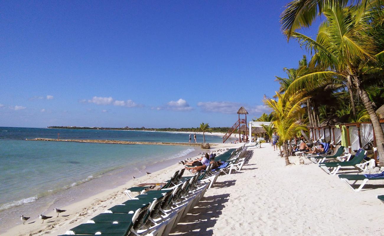 Фото El Dorado hotel beach с золотистый песок поверхностью