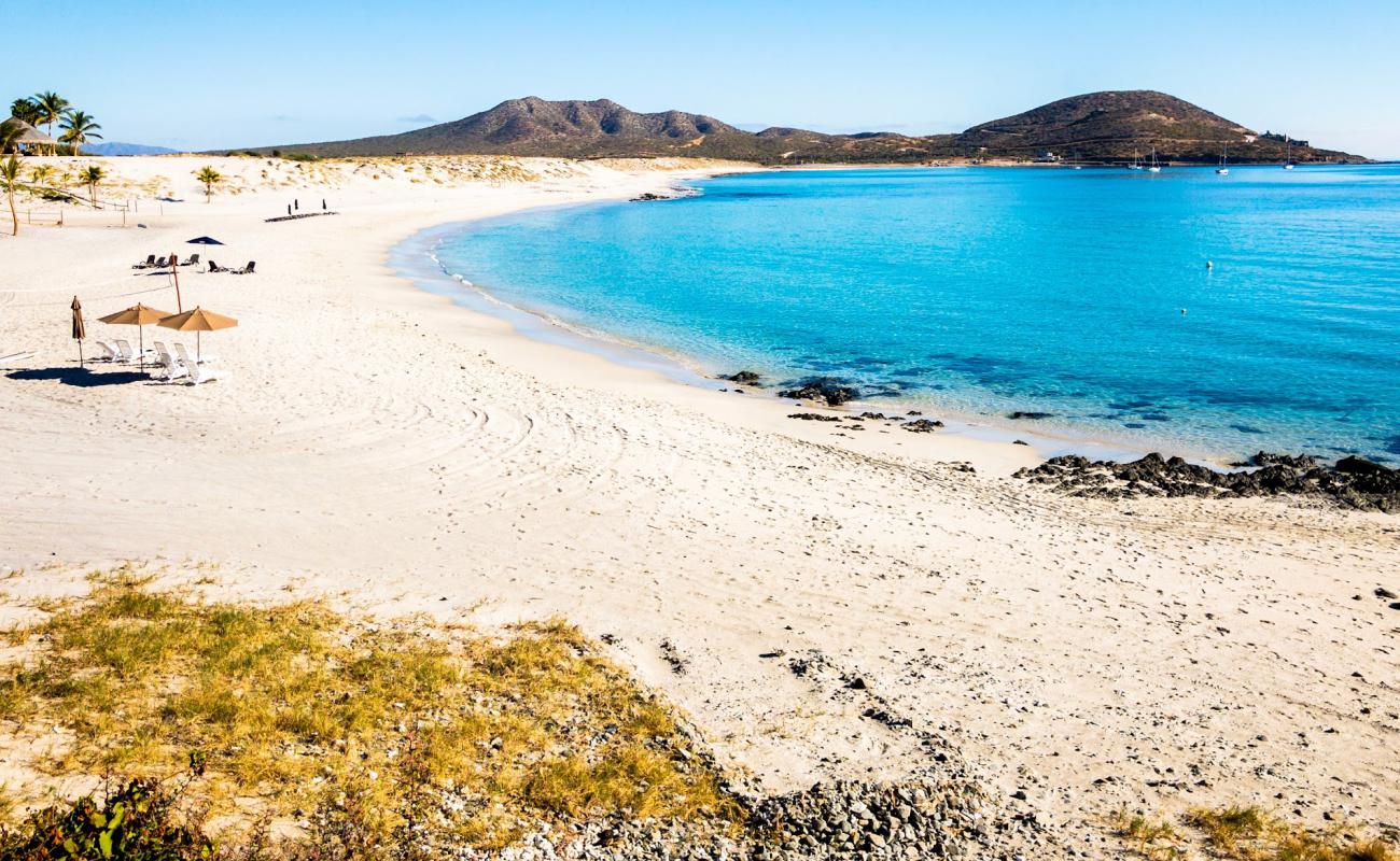 Фото Playa de Los Muertos с светлый песок поверхностью