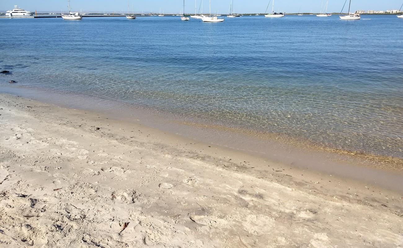 Фото Playa Malecon La Paz с светлый песок поверхностью