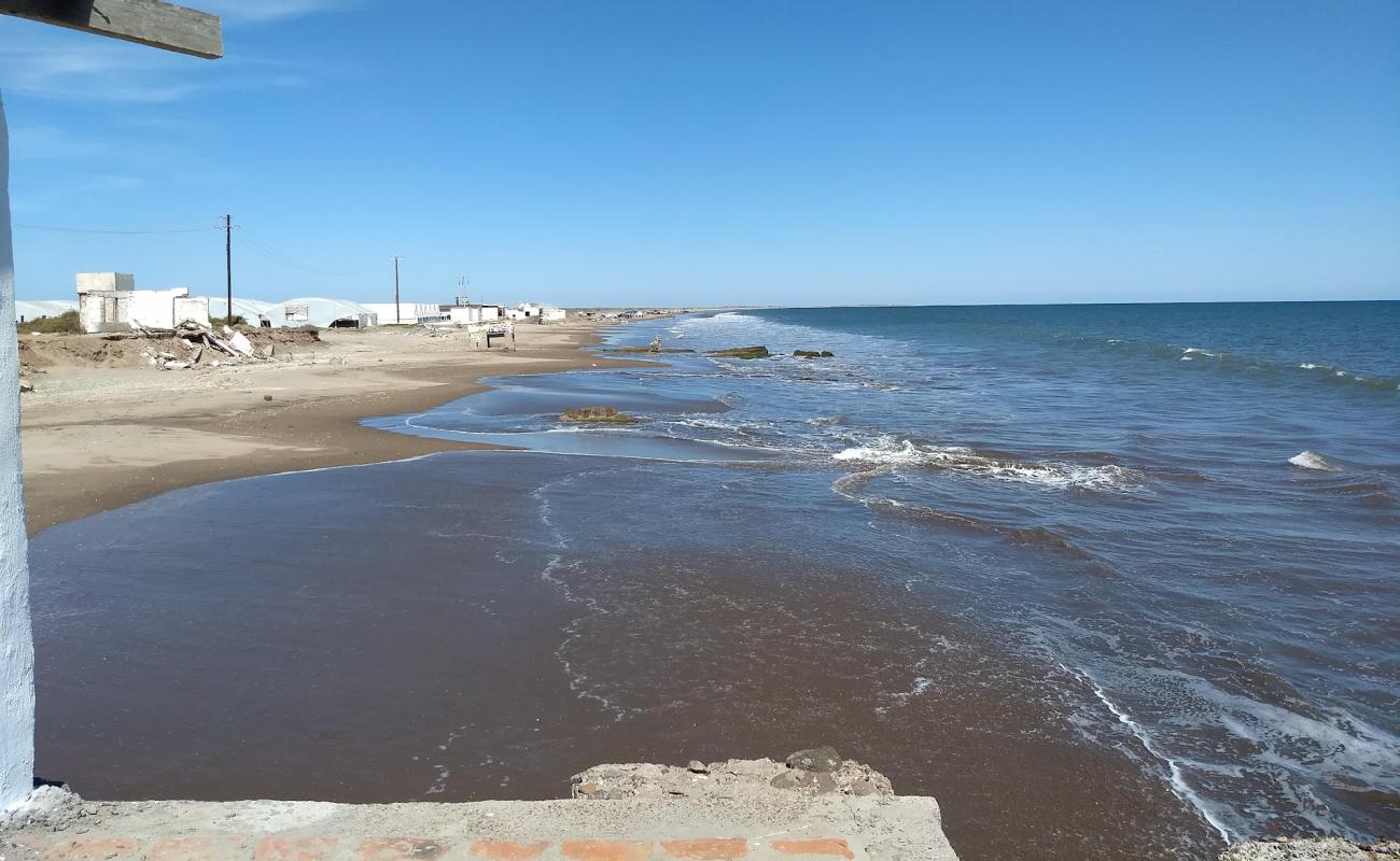 Фото Santa Maria beach с серый песок поверхностью