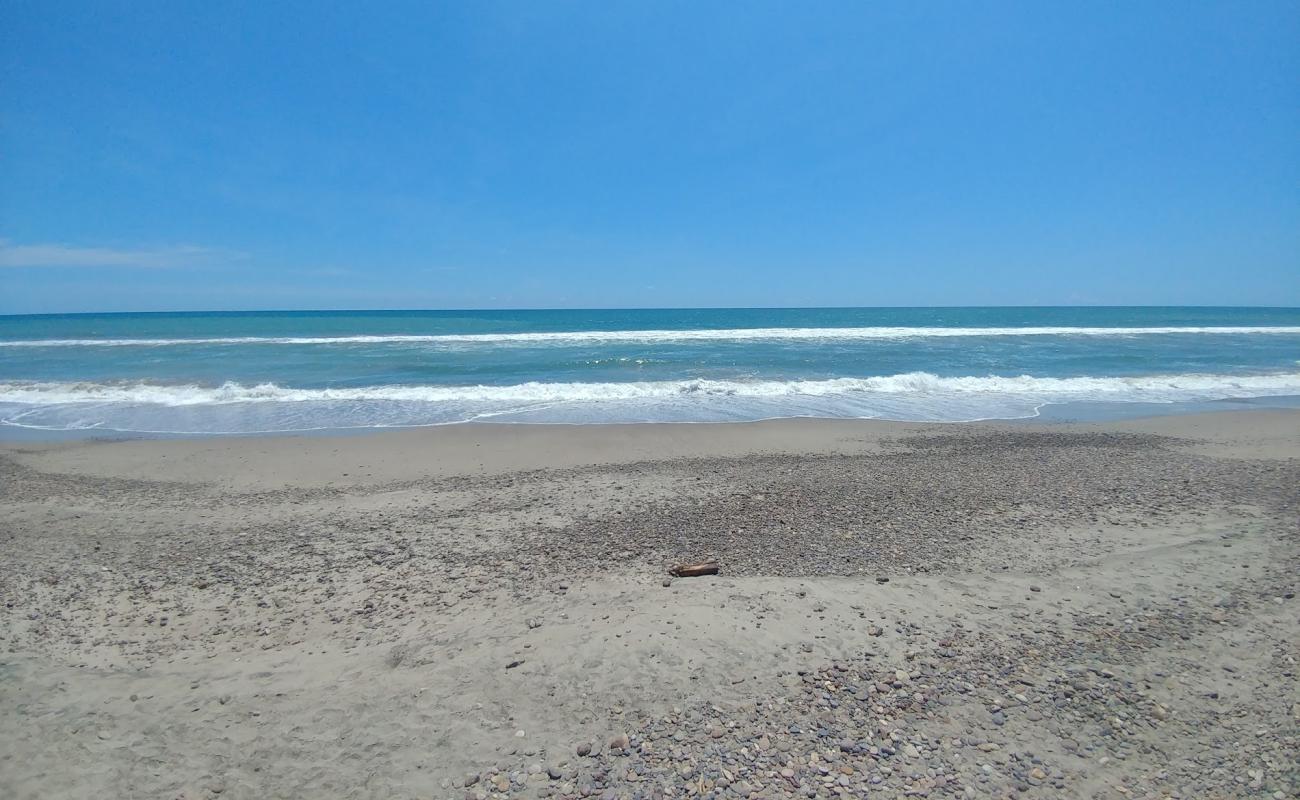 Фото Ceuta beach с серый песок поверхностью