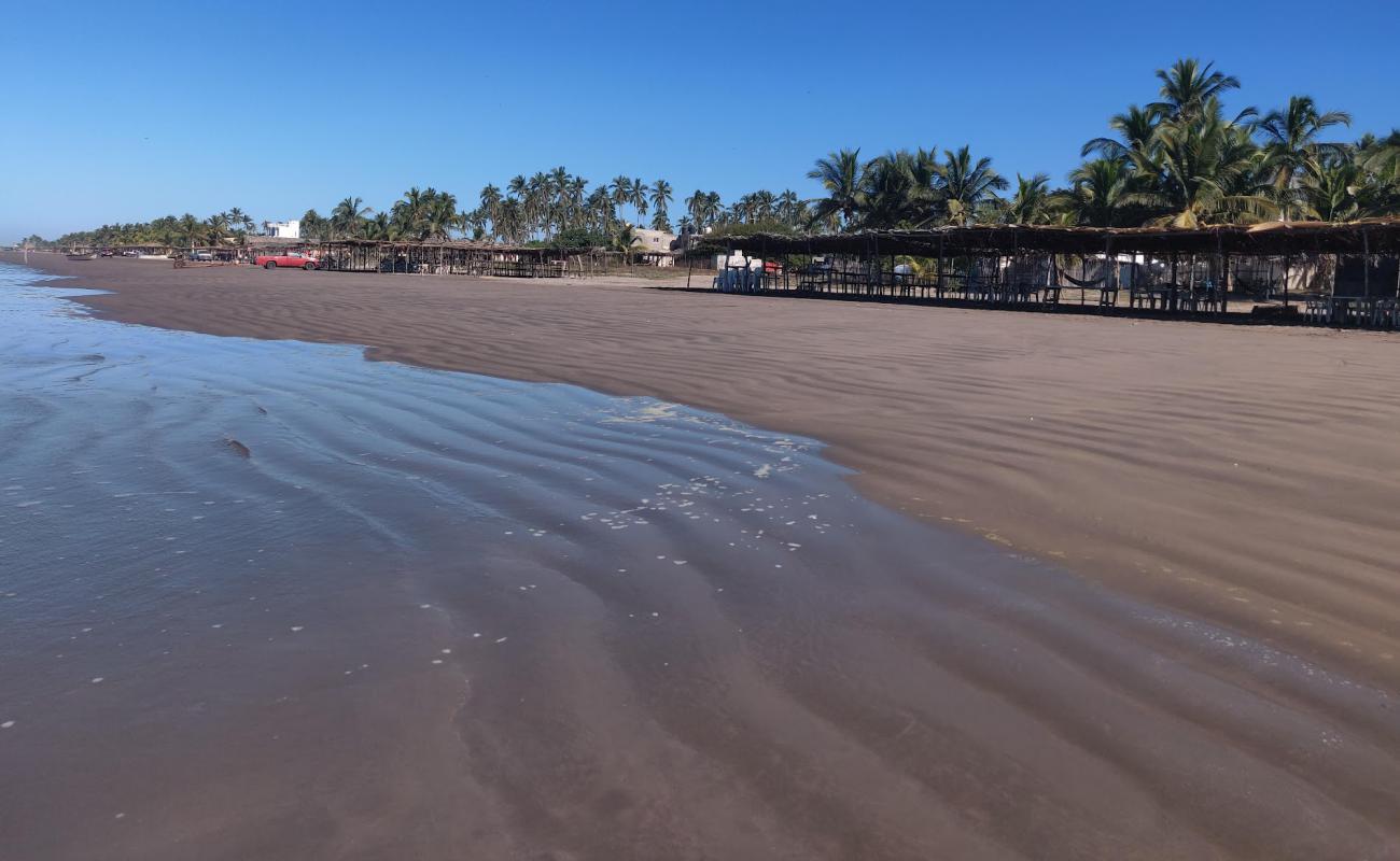 Фото Novillero Nayarit beach с светлый песок поверхностью