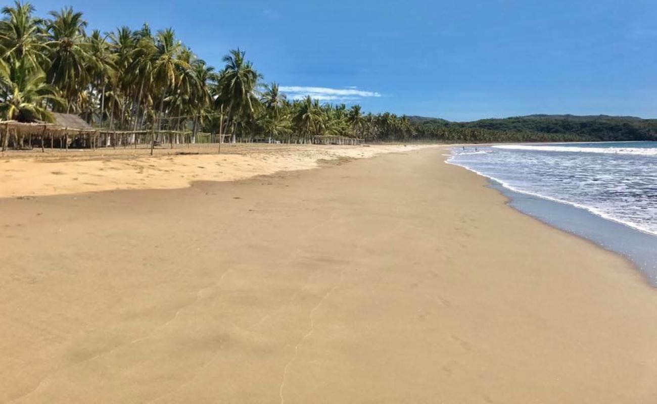 Фото Limoncito beach с золотистый песок поверхностью