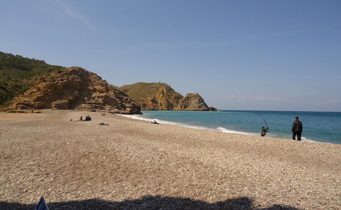 Фото Bosco beach с темная чистая галька поверхностью