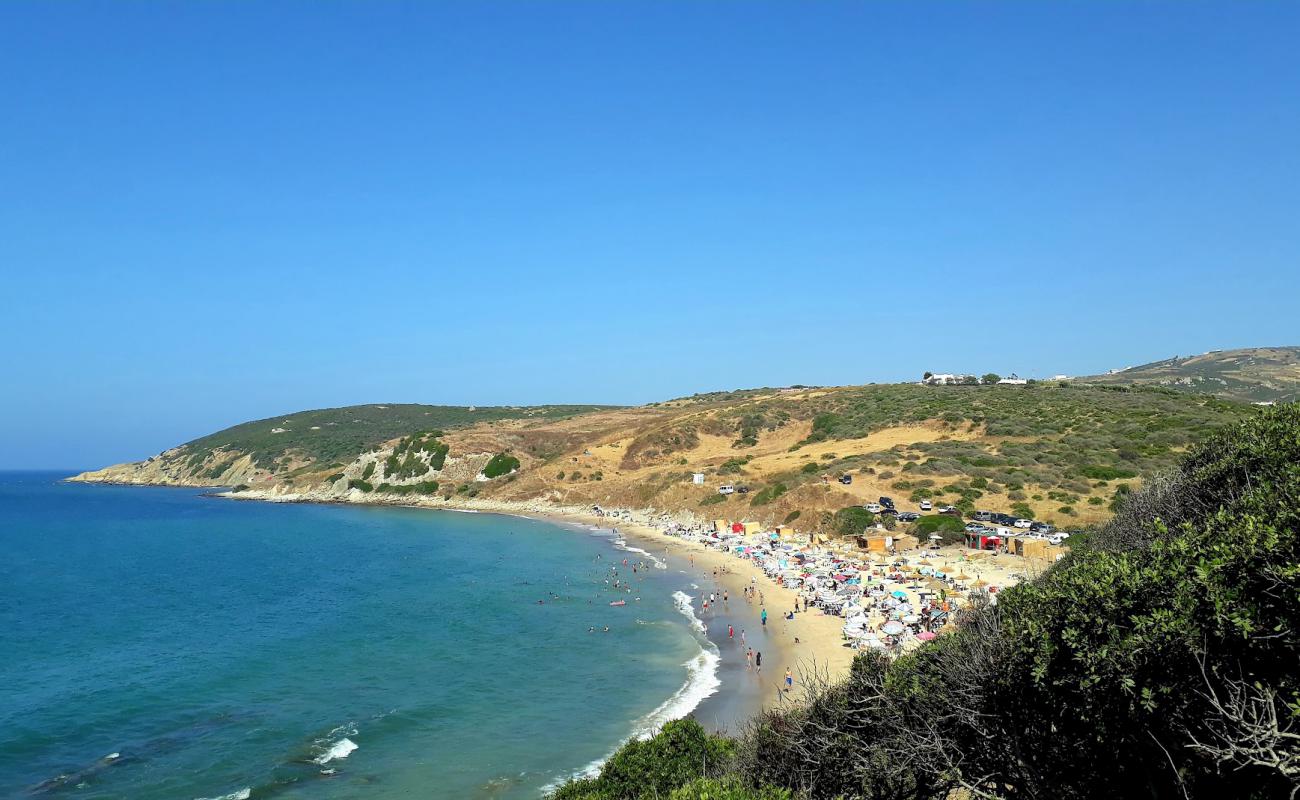 Фото Plage Sidi Kankouche с золотистый песок поверхностью