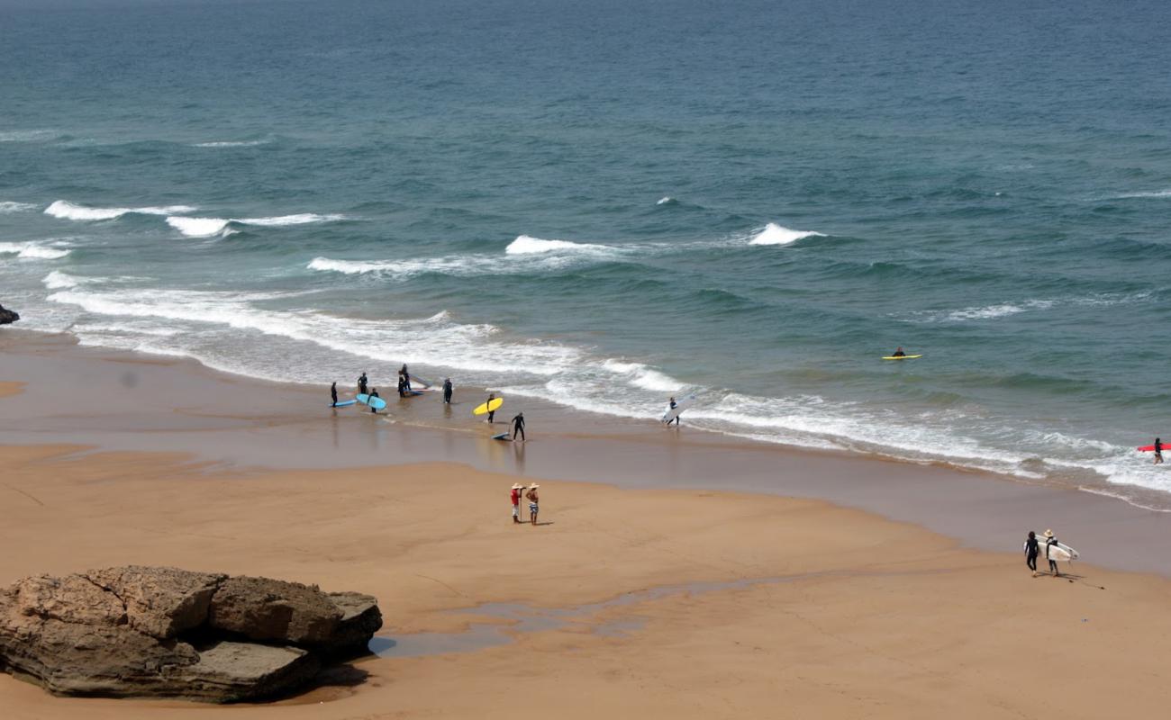 Фото Plage d'Essaouira с светлый песок поверхностью