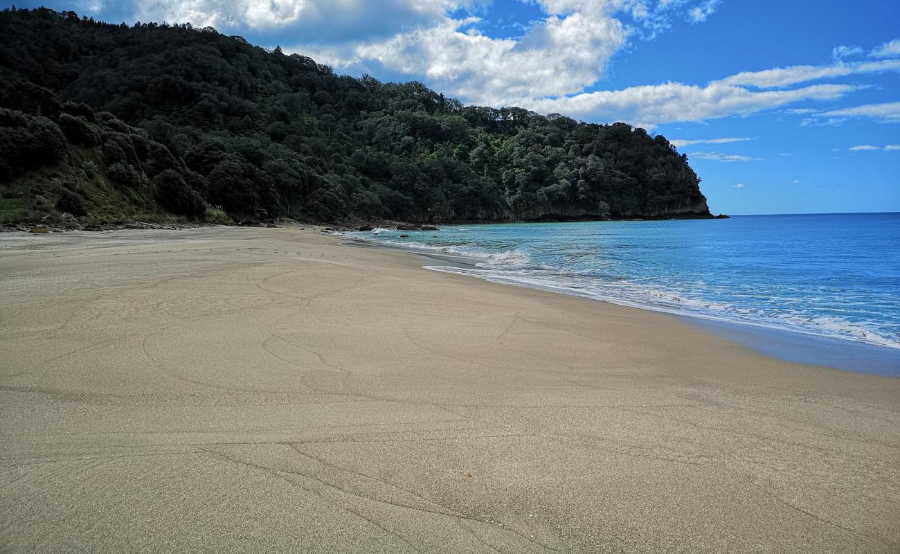 Фото Homunga Beach с светлый песок поверхностью