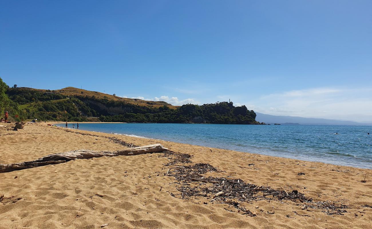 Фото Ligar Bay Beach с светлый песок поверхностью