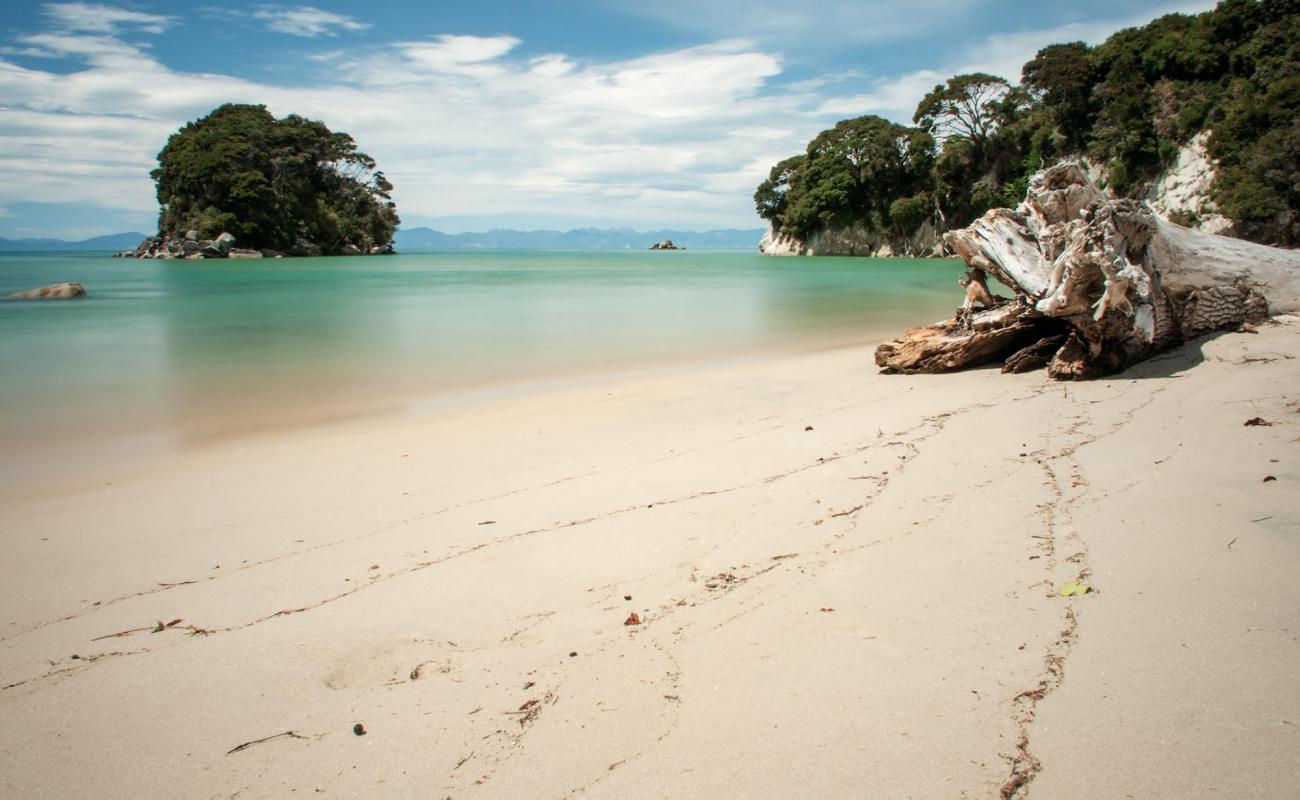 Фото Mosquito Bay Beach с светлый песок поверхностью