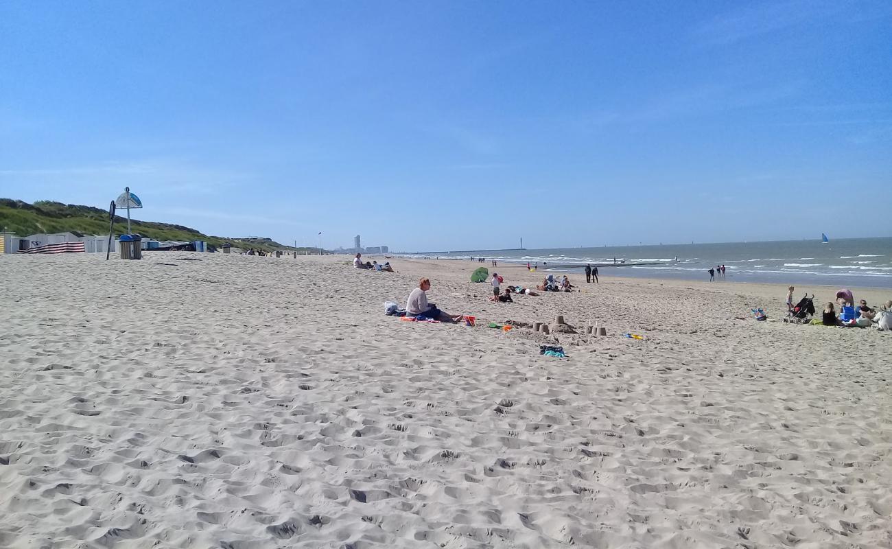 Фото Bredene strand с светлый песок поверхностью