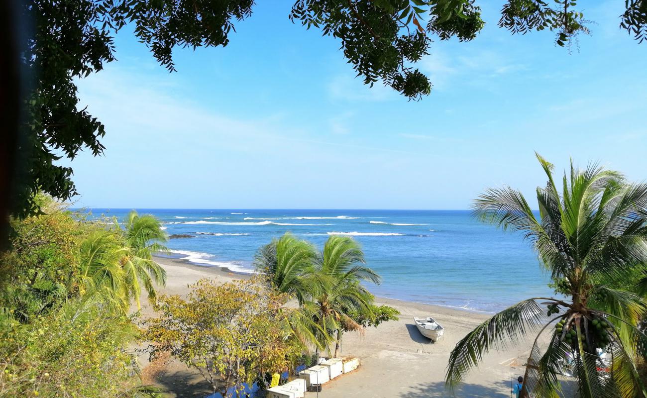 Фото Ciruelito Beach с песок с галькой поверхностью