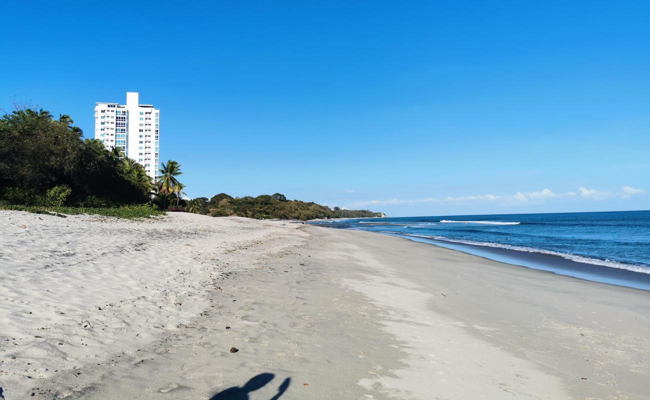 Фото Corona Beach с серый песок поверхностью