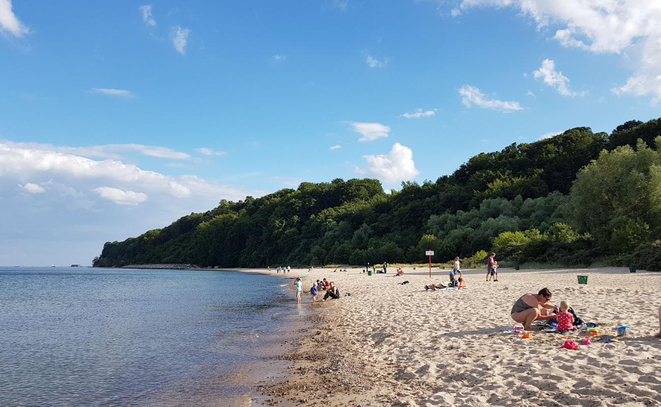 Фото Babie Doly Beach с светлый песок поверхностью