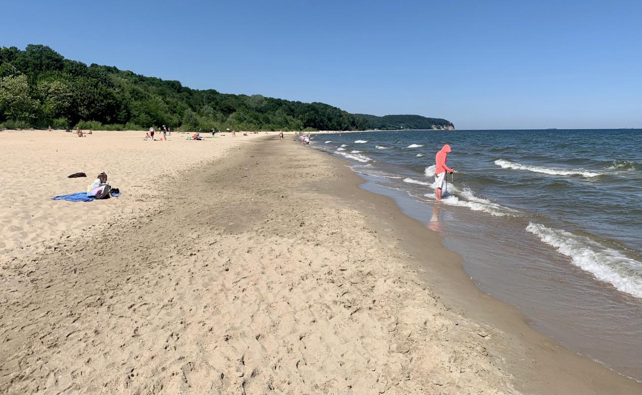 Фото Sopot Kamienny Potok с золотистый песок поверхностью