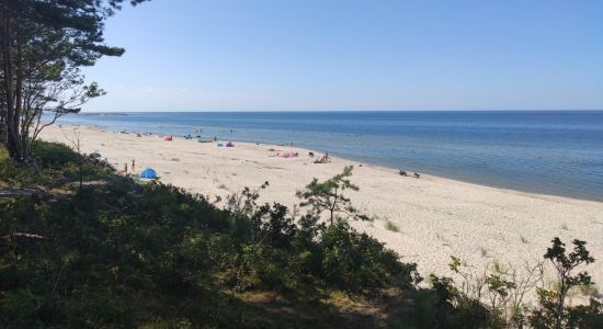 Przebrno beach