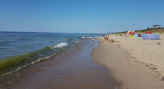 Piaski Rybacka beach