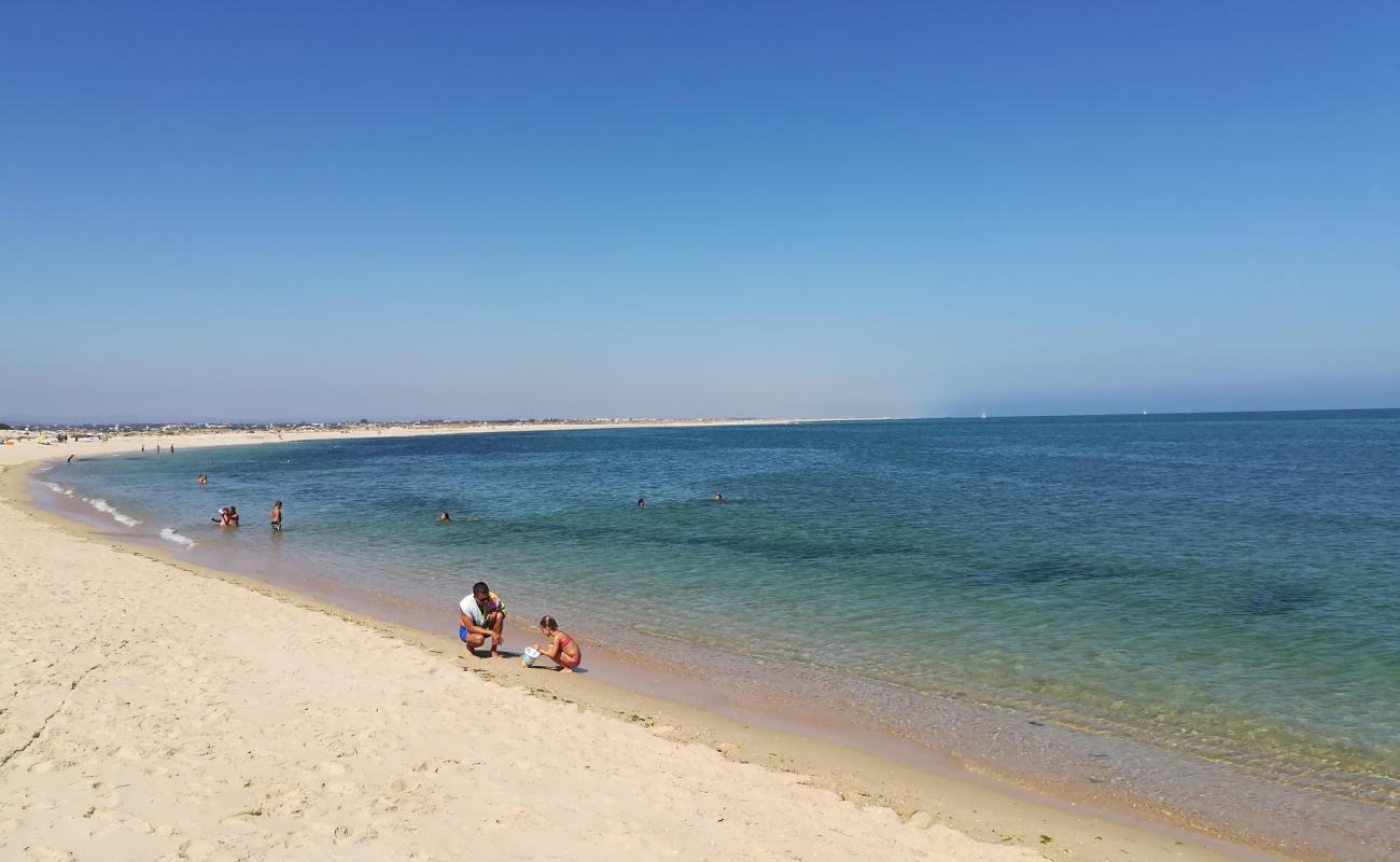 Фото Ilha da Armona Mar с золотистый песок поверхностью