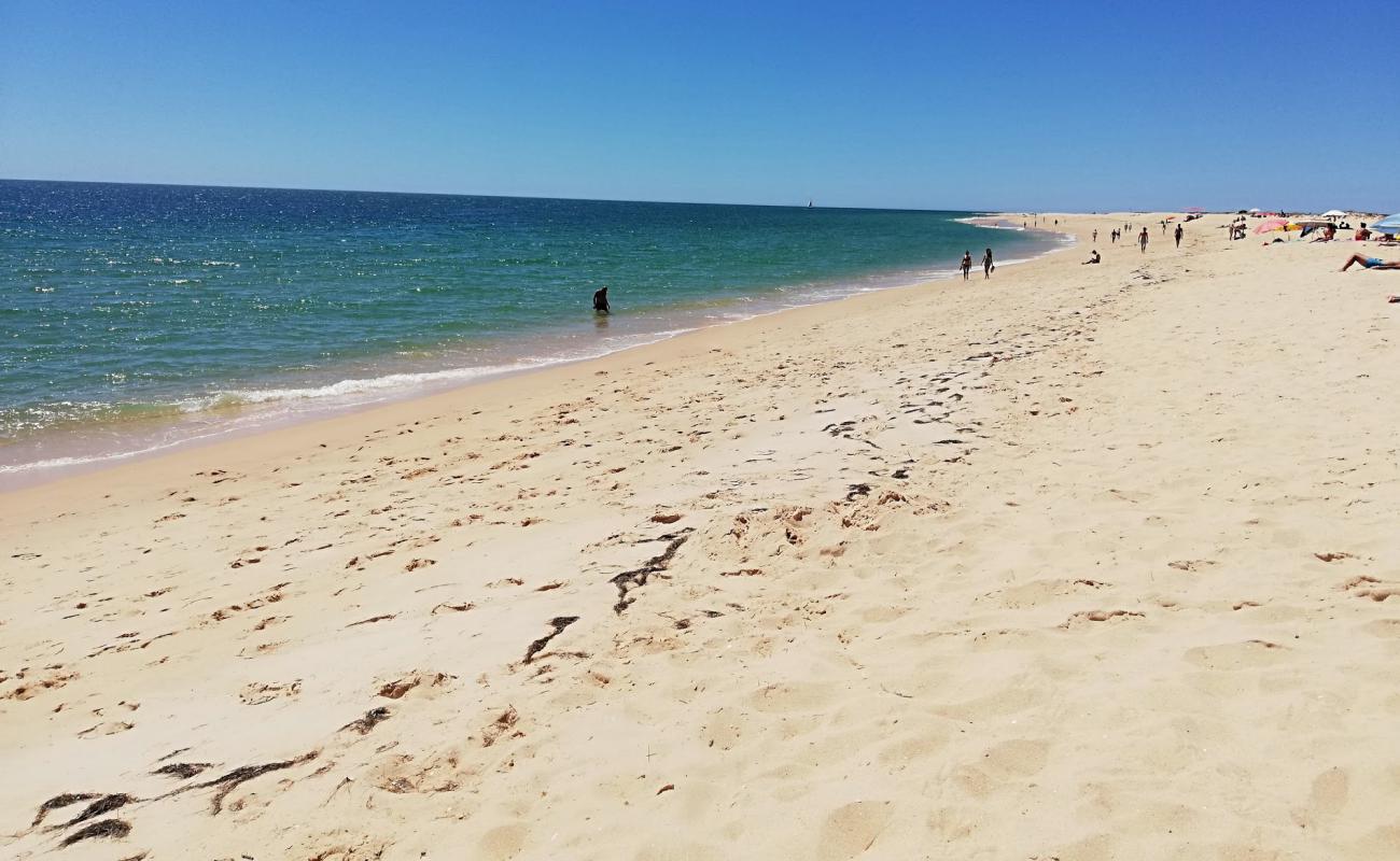 Фото Praia da Barreta-Mar с золотистый песок поверхностью