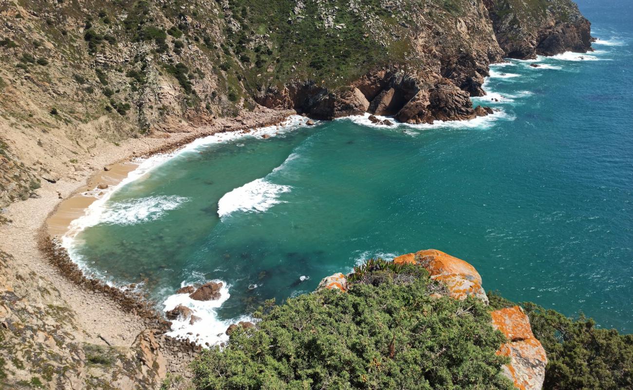 Фото Praia de Assentiz с светлый песок поверхностью