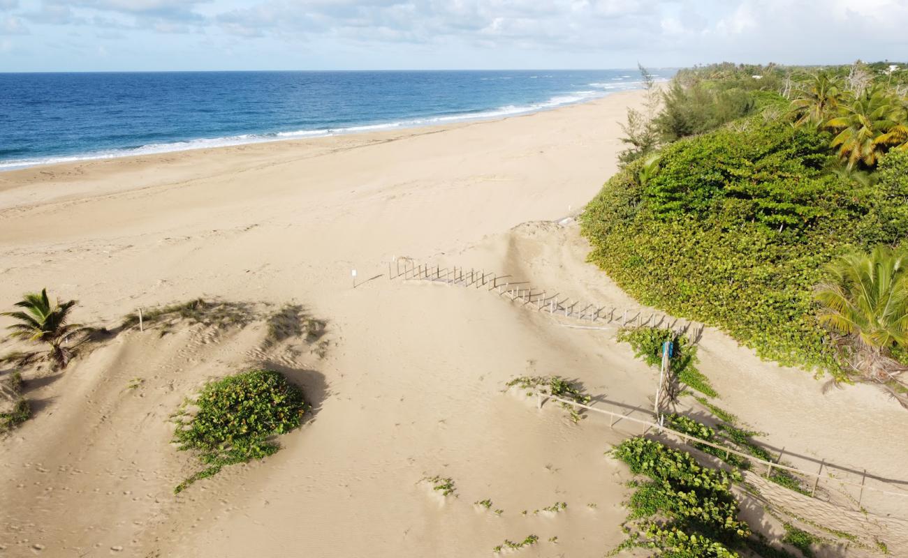 Фото Hallows beach с светлый песок поверхностью