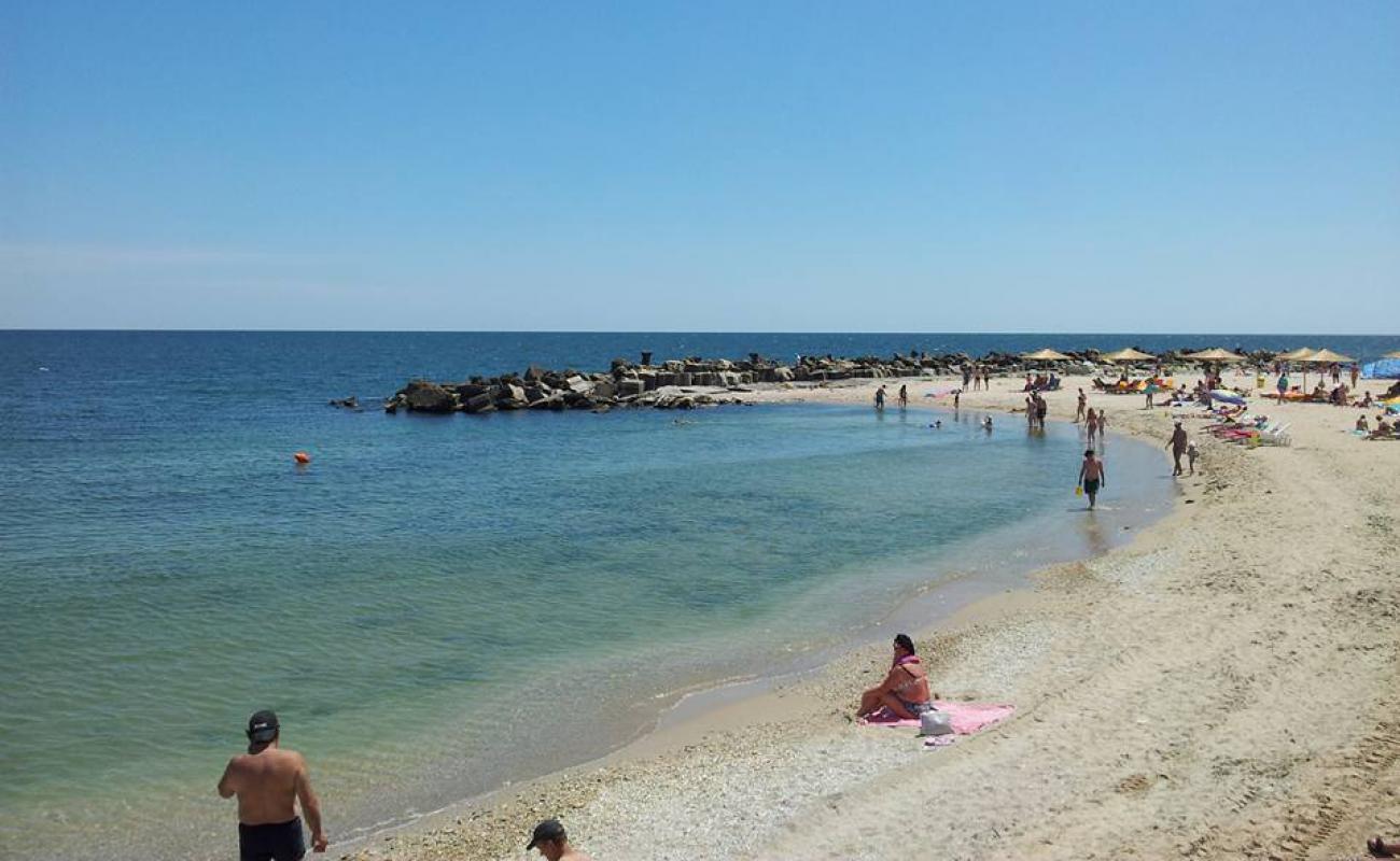 Фото Eforie Sud beach с светлый песок поверхностью