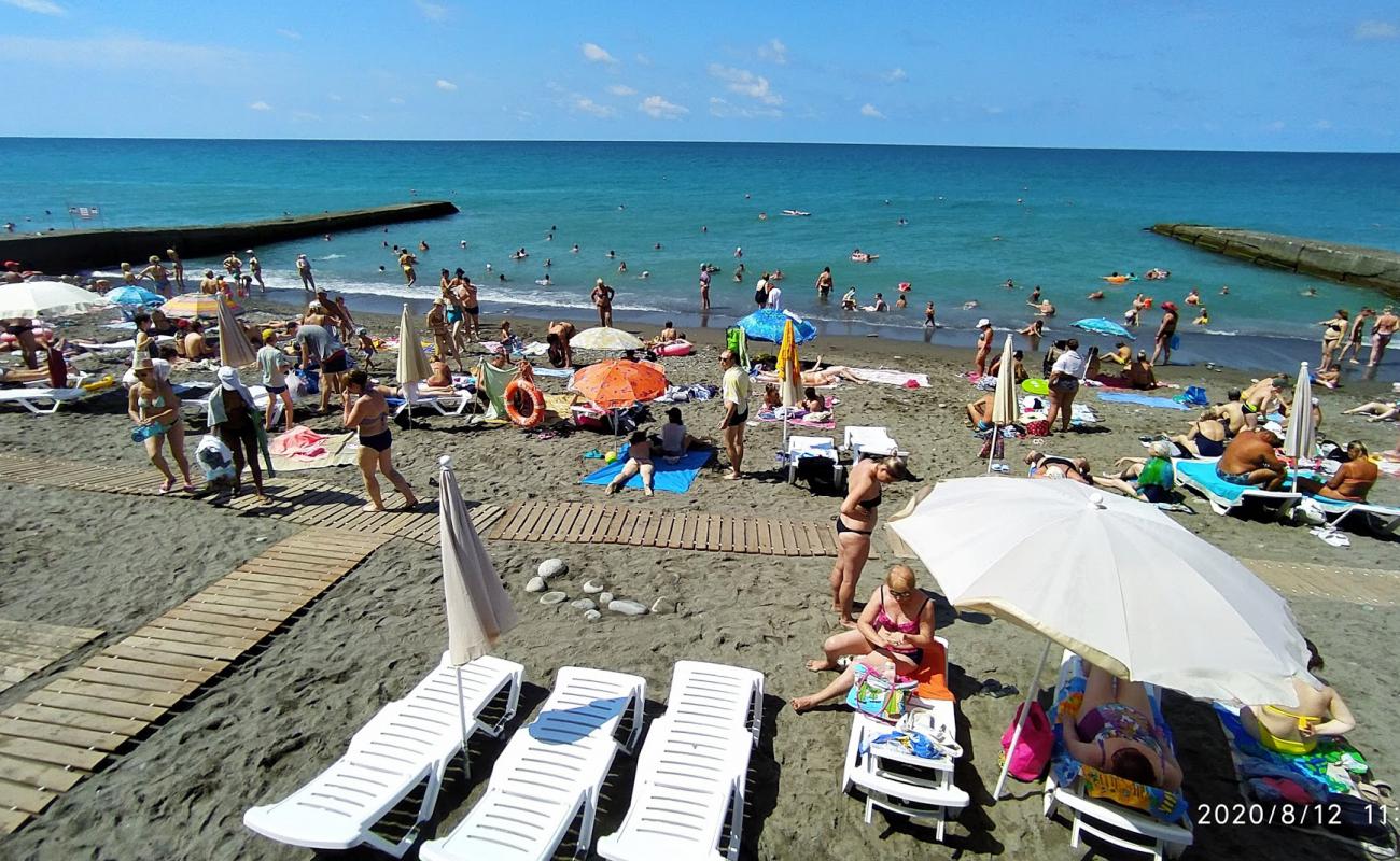 Фото Albatros beach с серая галька поверхностью