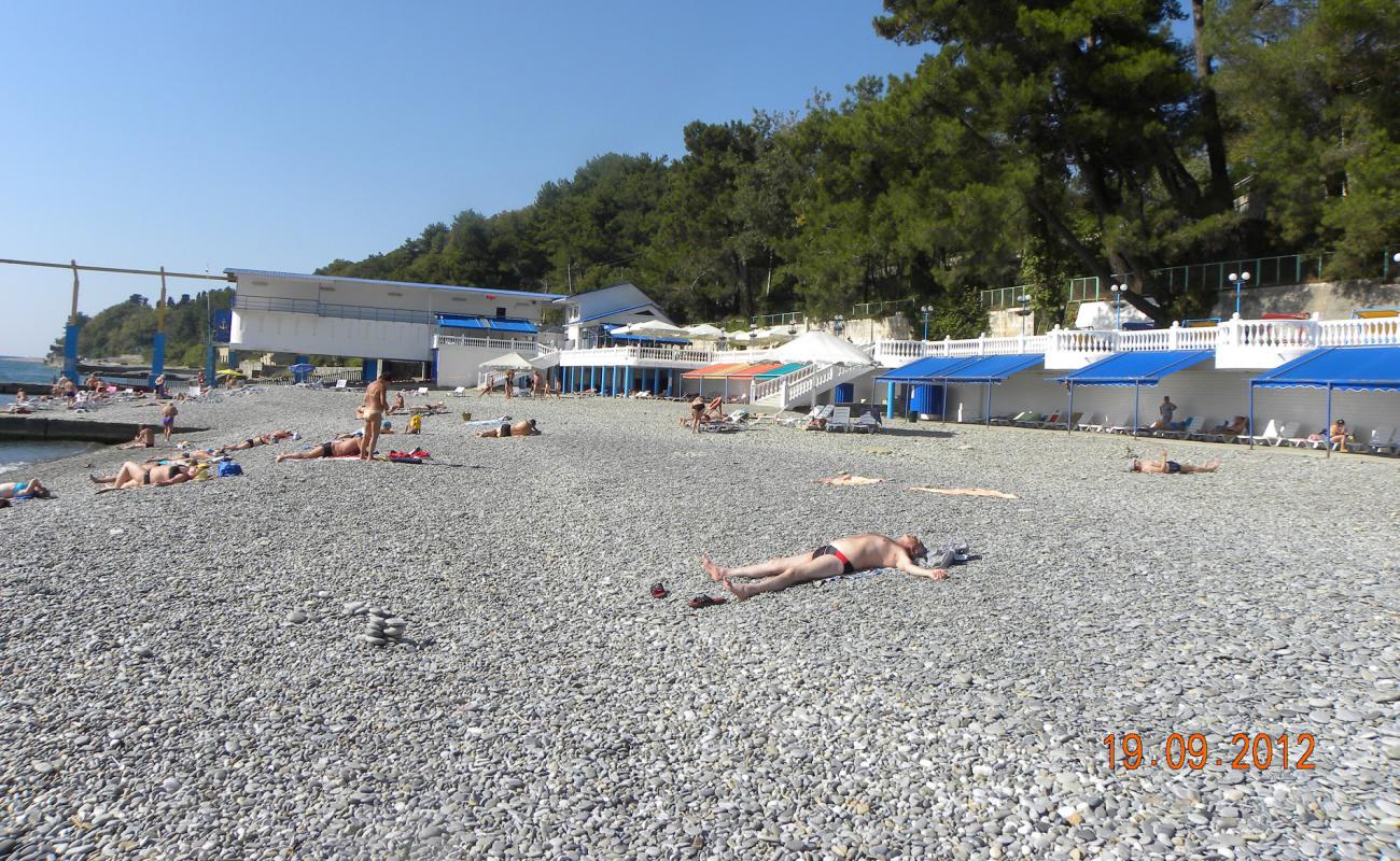 Фото Belie nochi hotel beach с серая галька поверхностью