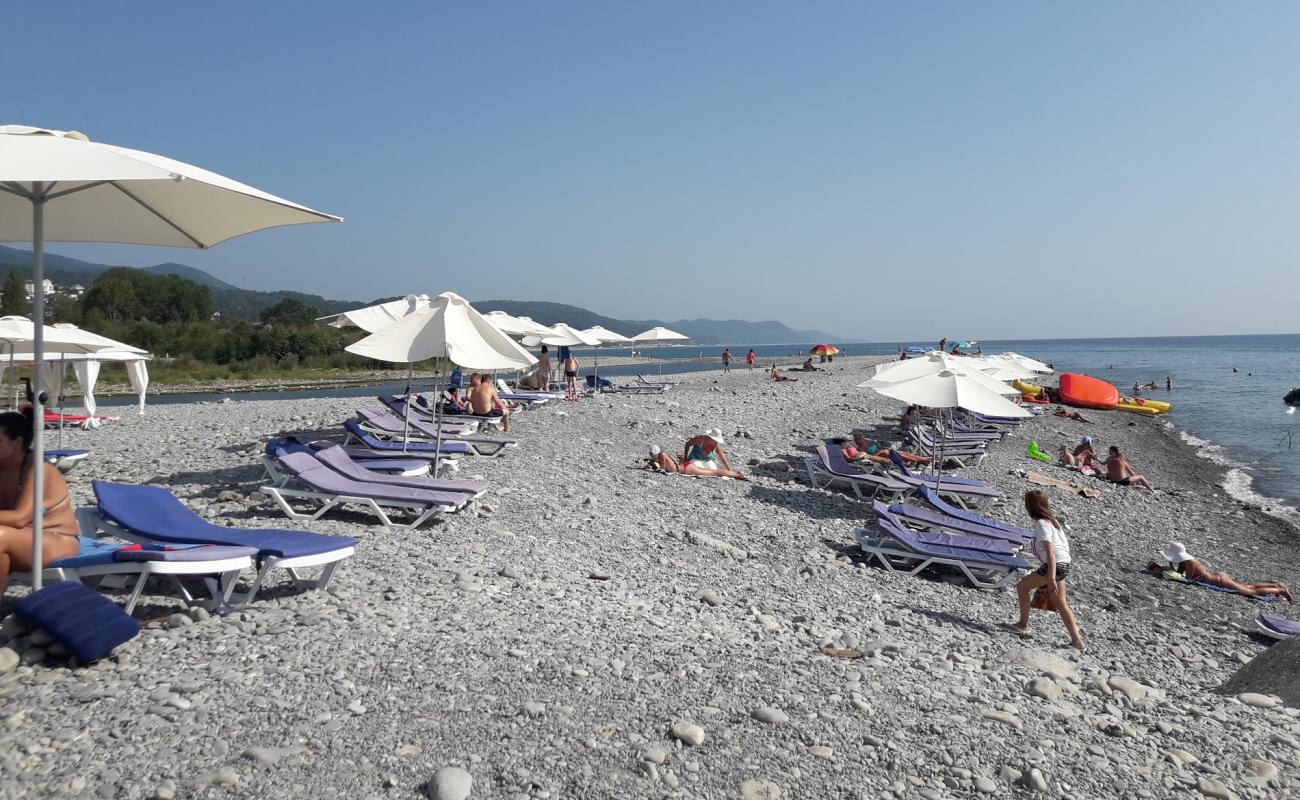 Фото Bagration beach с серая галька поверхностью