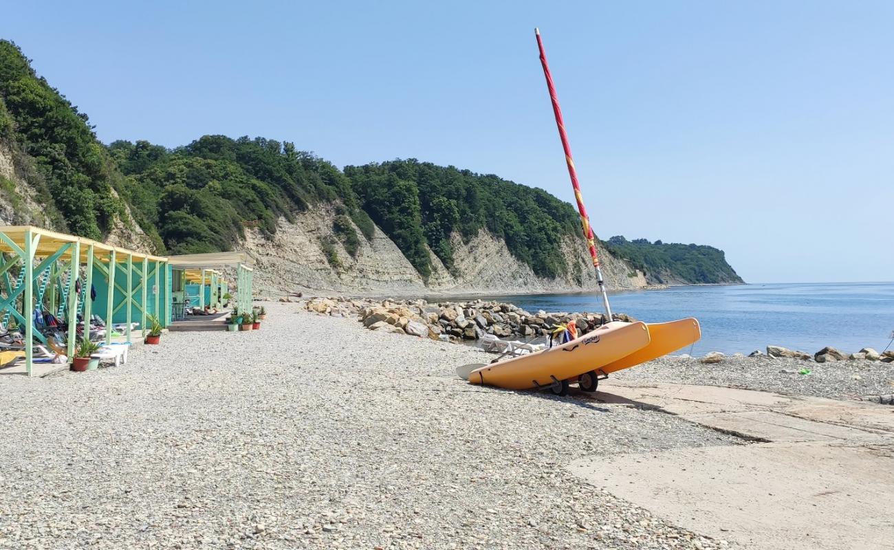 Фото Aidar Village beach с серая галька поверхностью